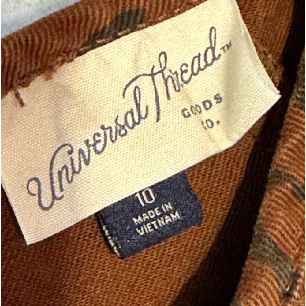 Universal Thread Size 10 Leopard Print Dress - image 3